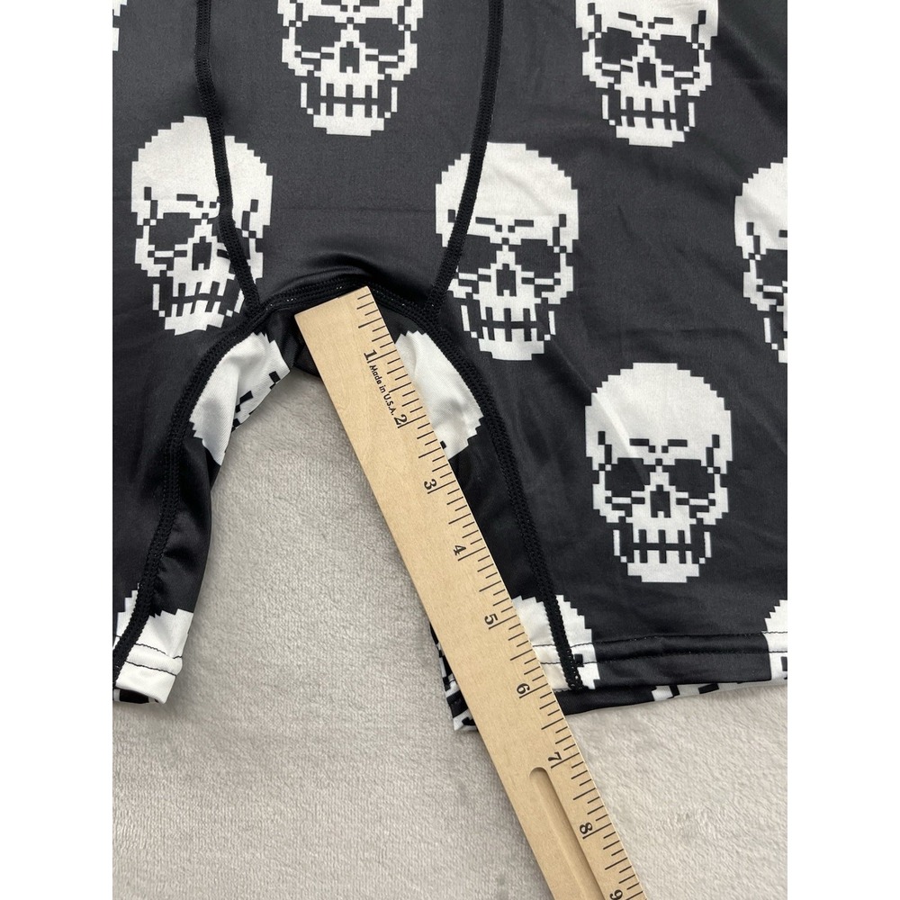 STAND OUT BE ODD Boxer Briefs Men Extra Large White Black Skulls Underwear - Picture 7 of 11